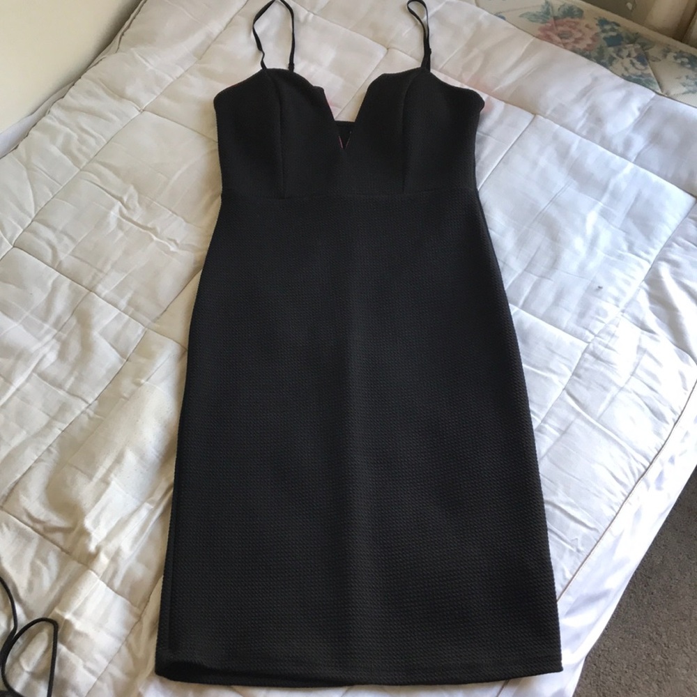 Black cocktail dress